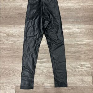 Commando Faux Leather Leggings | Black | Made in USA